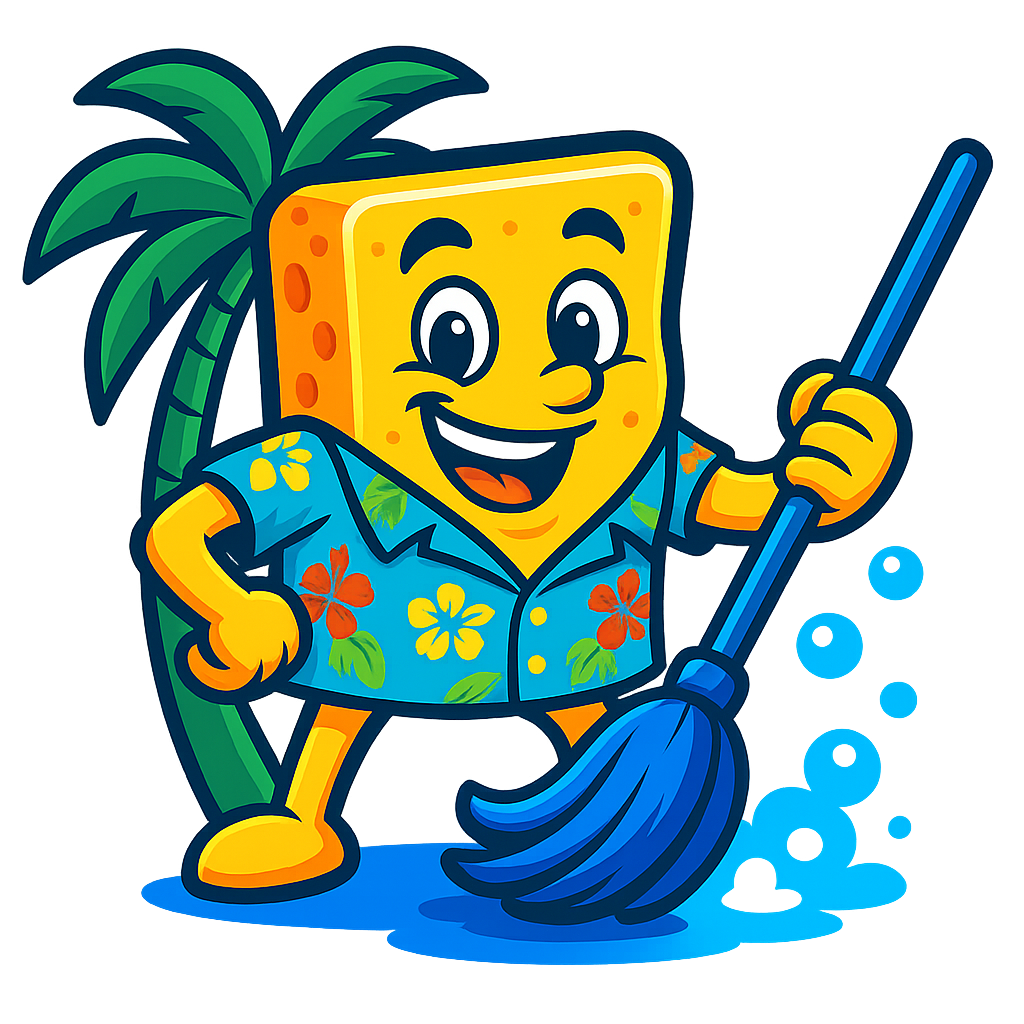 Squeaky Clean mascot - Central Florida commercial cleaning